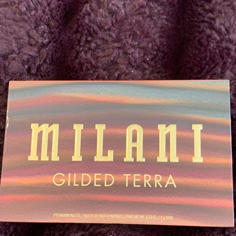 Milani Gilded Terra Palette with Warm Hues